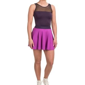 Reebok Spiral Flounce Short Sleeveless Dress